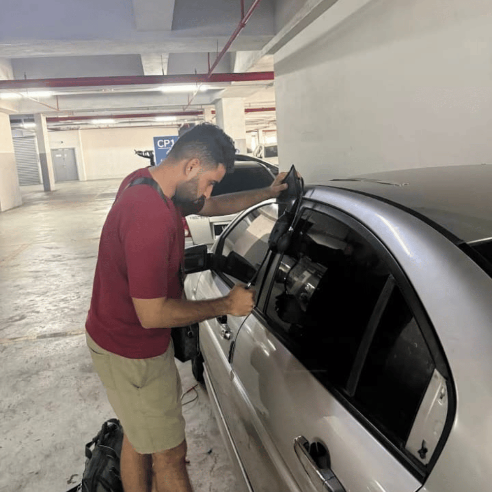Car opening